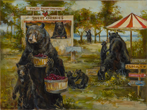 Cherry Bears by Dwyer Mason