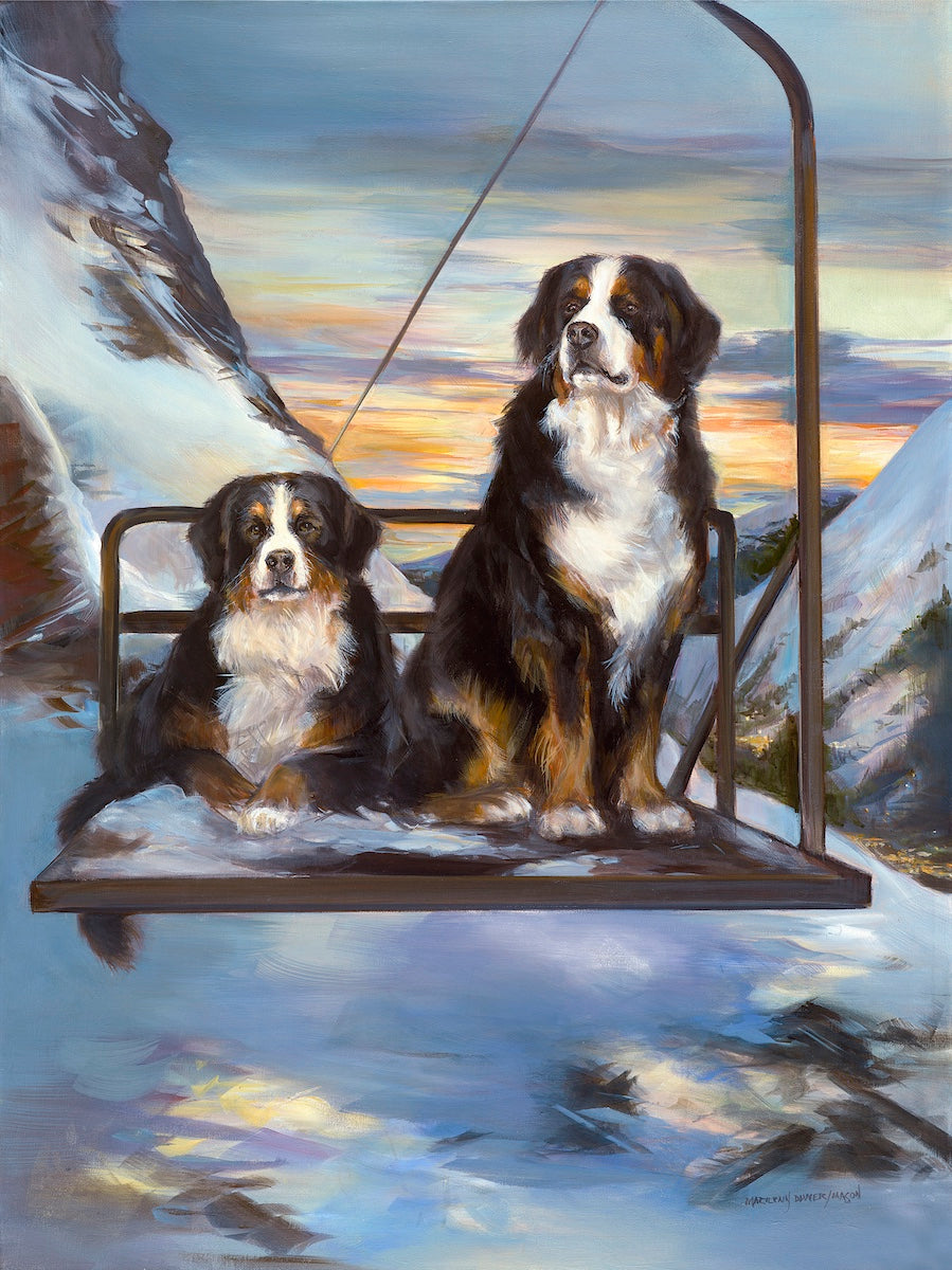 Ski Patrol by Dwyer Mason