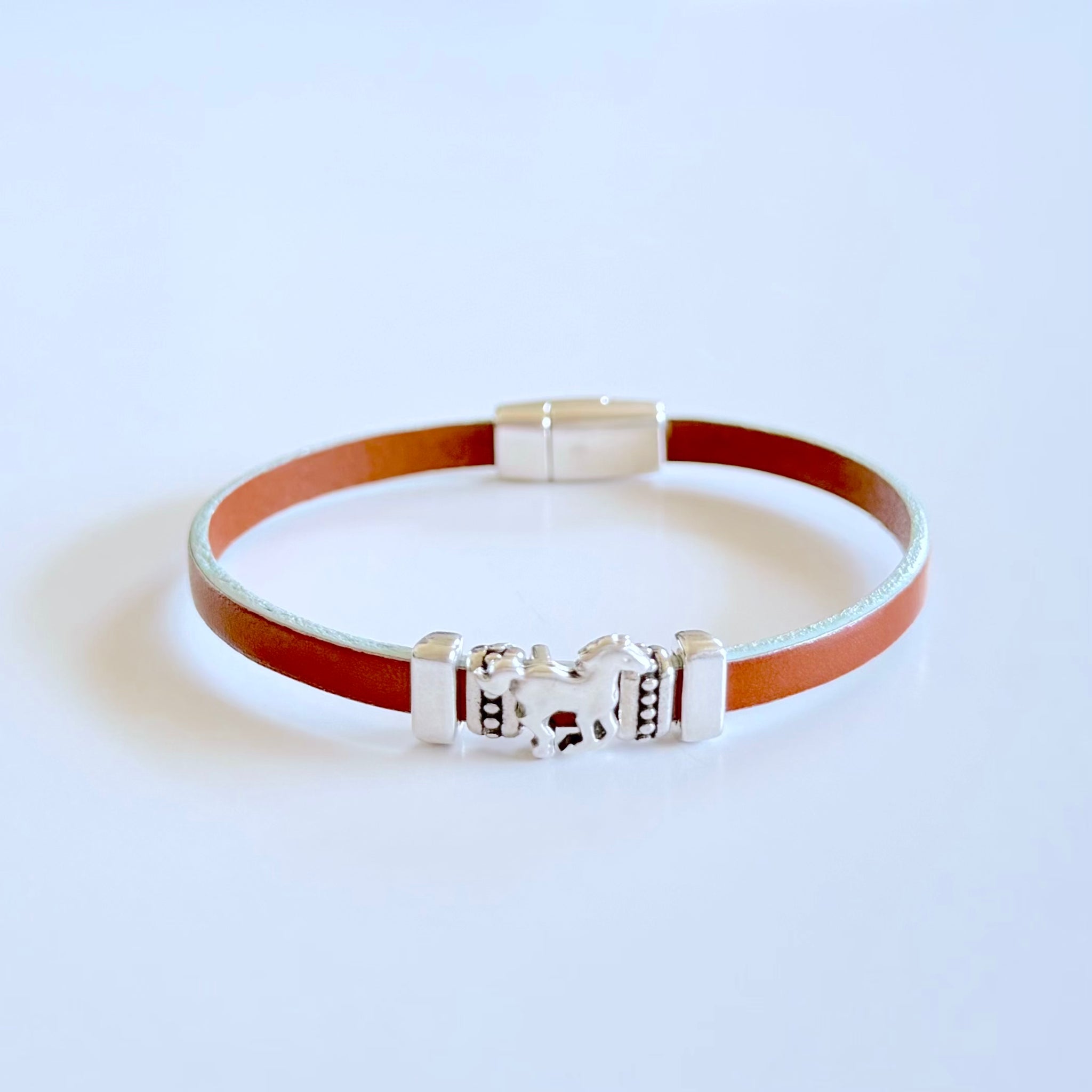 Gallop Skinny Leather Bracelet