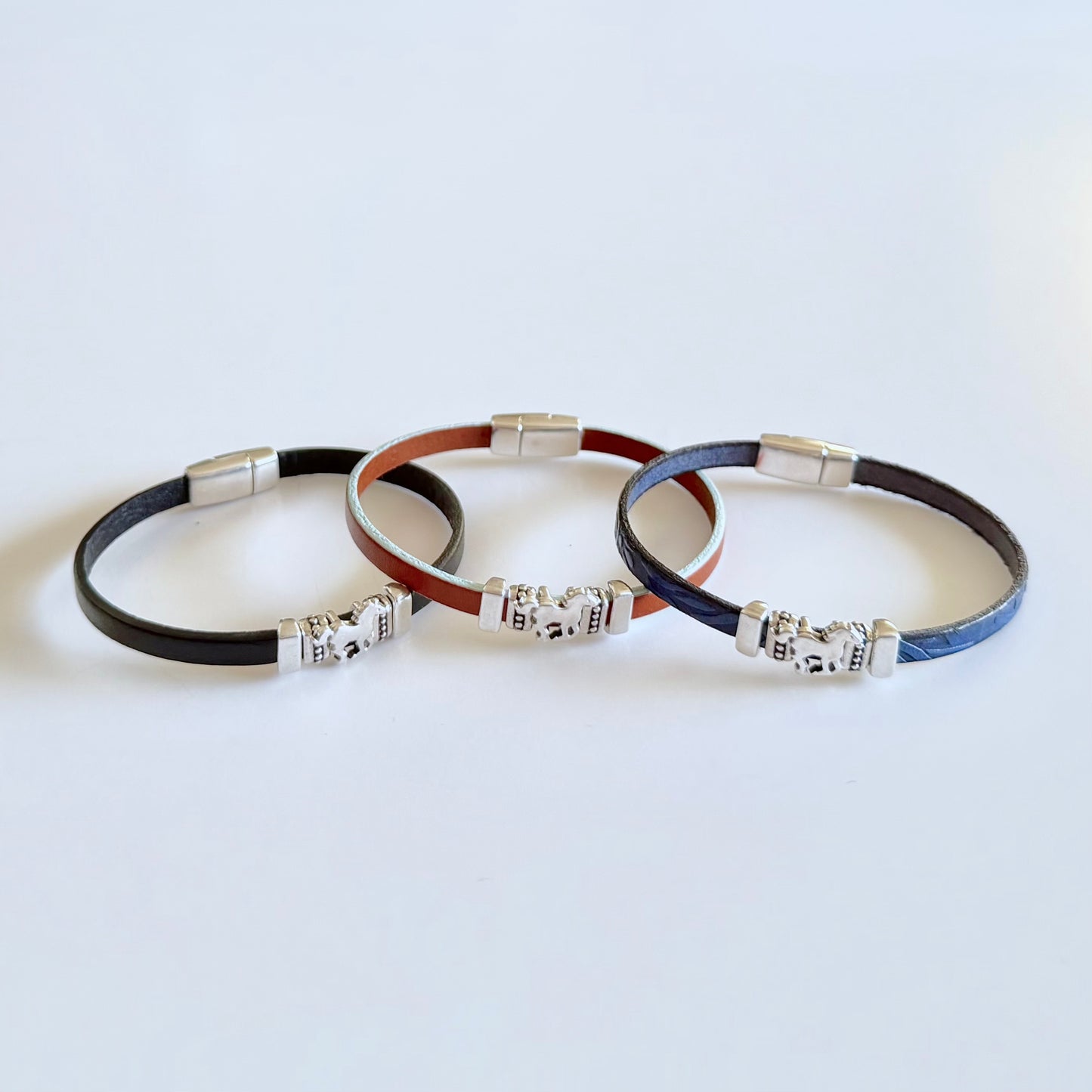 Gallop Skinny Leather Bracelet