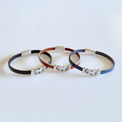 Gallop Skinny Leather Bracelet