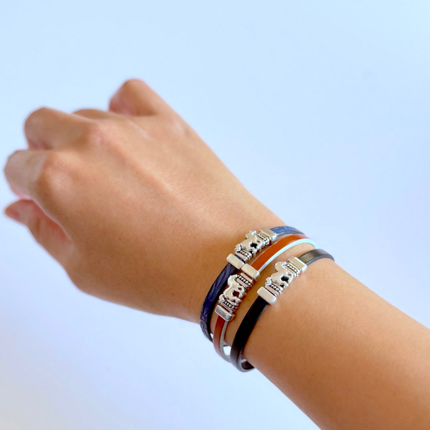 Gallop Skinny Leather Bracelet