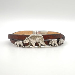 Grizzly 399 Leather Bracelet - Limited edition