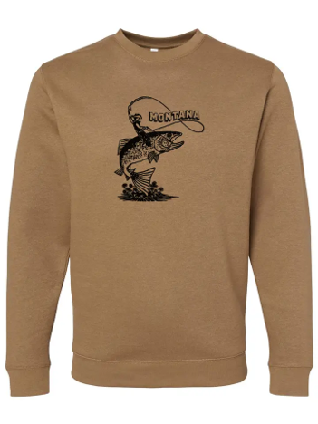 Hooked on Montana Unisex Crew