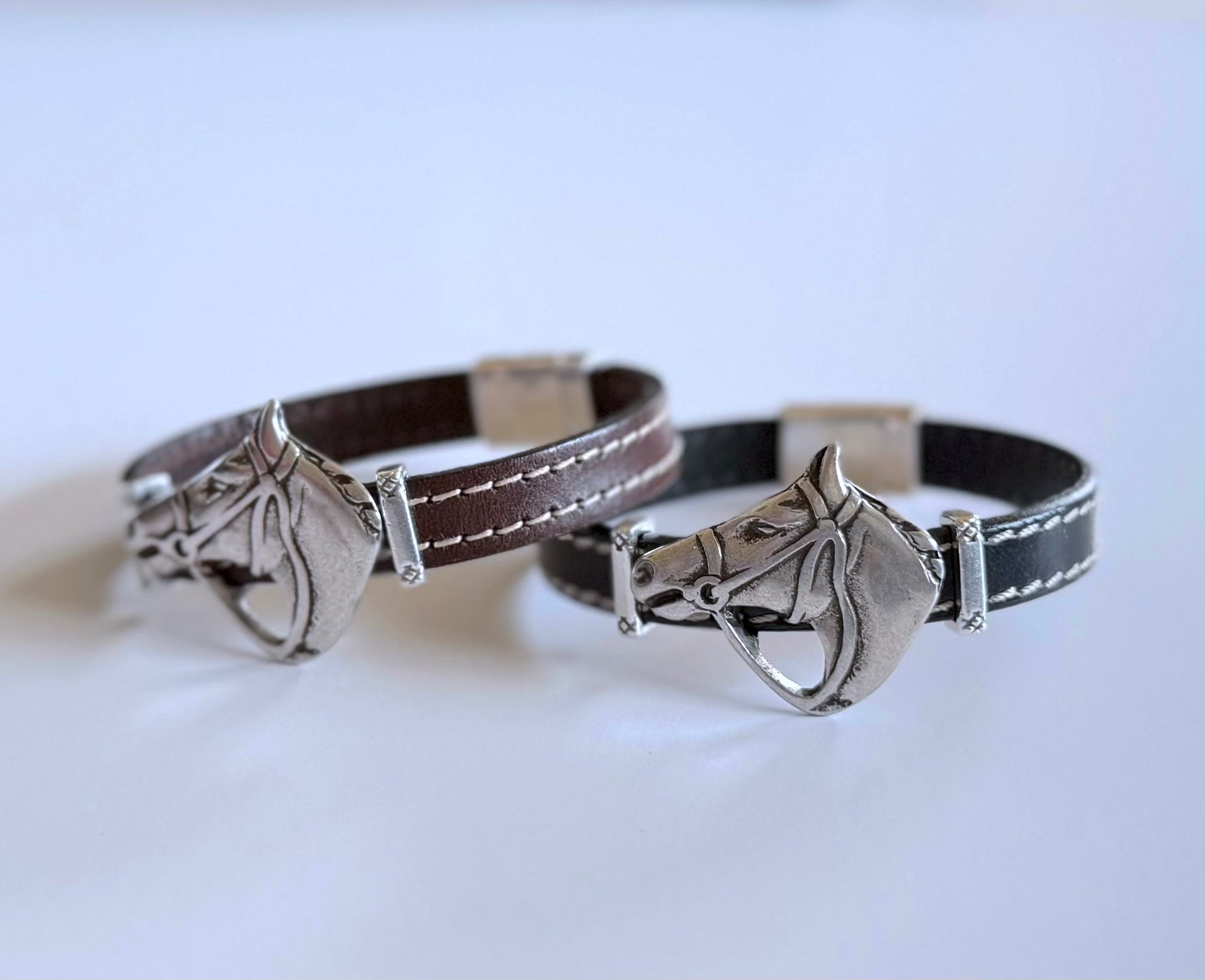 Horsehead Leather Bracelet