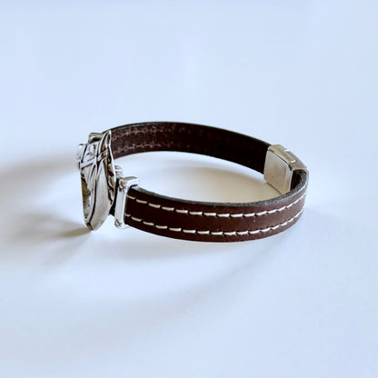Horsehead Leather Bracelet