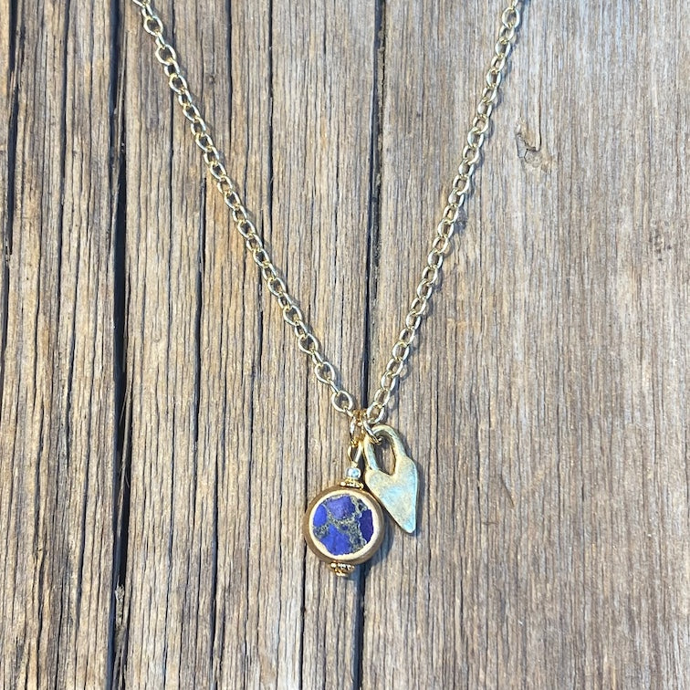 Huckleberry Creek Mosaic Turquoise Necklace