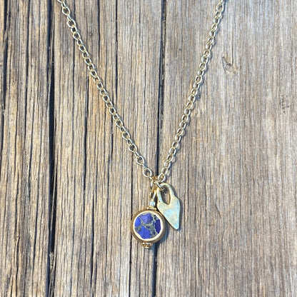 Huckleberry Creek Mosaic Turquoise Necklace