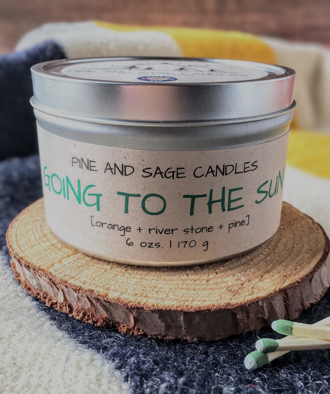 Glacier Park Candle Set by Montana Pine & Sage