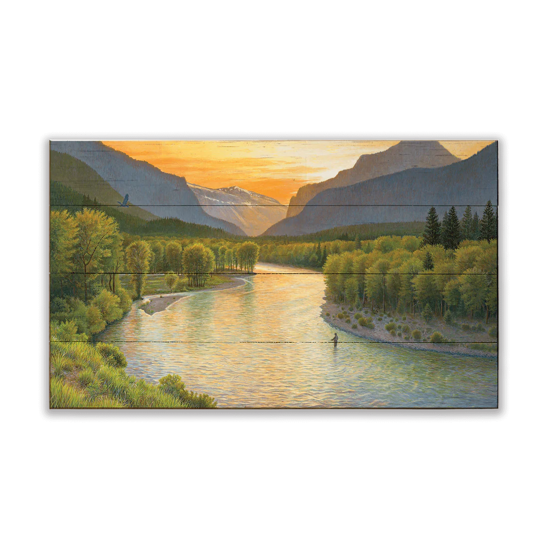 Lost Horse Bend Wall Art (wood & metal)