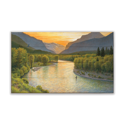 Lost Horse Bend Wall Art (wood & metal)