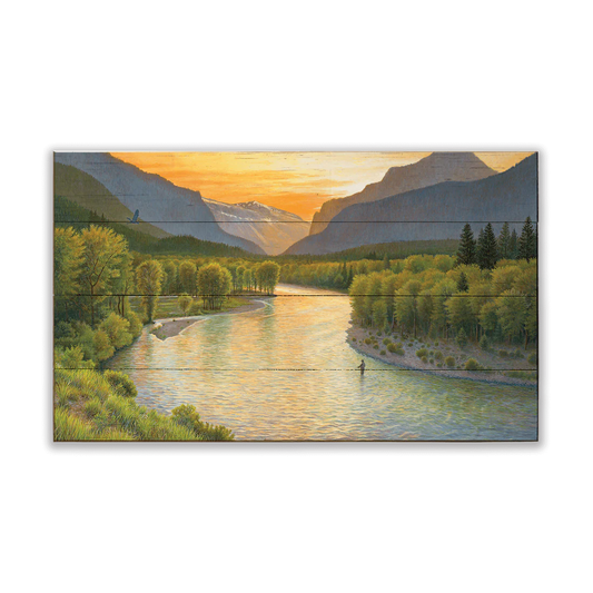 Lost Horse Bend Wall Art (wood & metal)