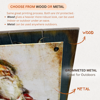 Pine Butte Swamp Wall Art (wood & metal)