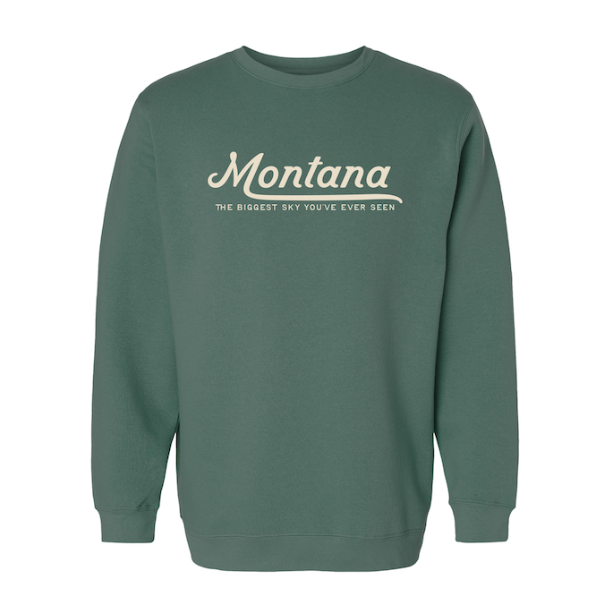 Montana The Biggest Sky Unisex Crew