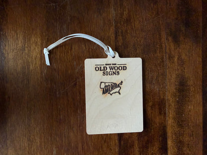 Magical Montana Christmas Ornament