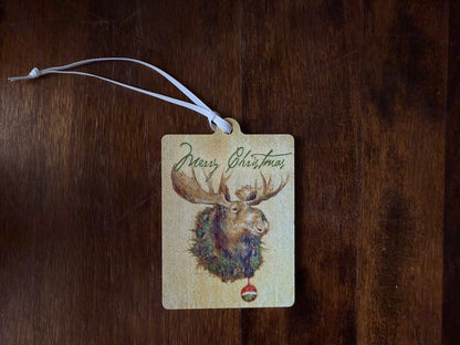 Moose Christmas Ornament