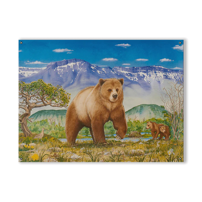 Pine Butte Swamp Wall Art (wood & metal)