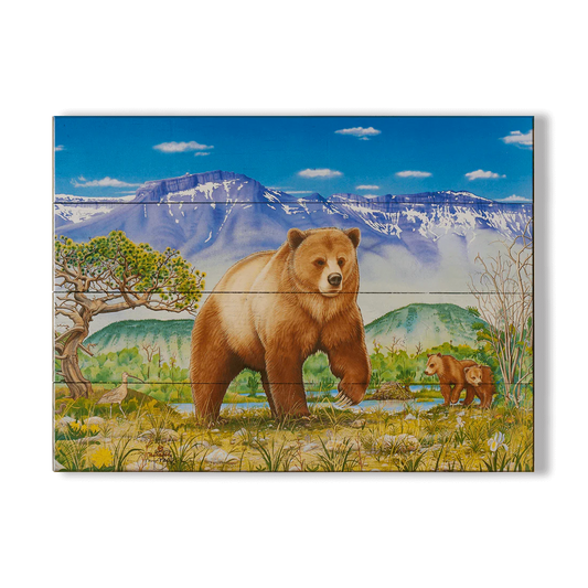 Pine Butte Swamp Wall Art (wood & metal)