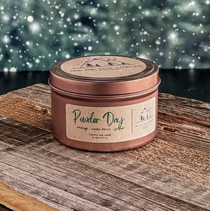 Cozy Winter Montana Pine & Sage Candle Set