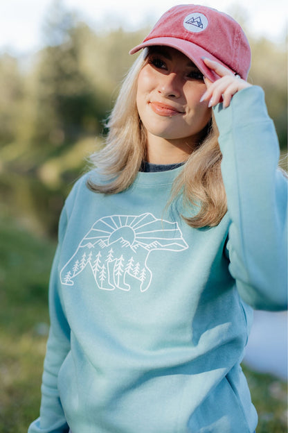 Sunrise Bear Unisex Crew
