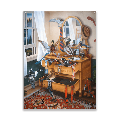 Tie One On Wall Art (wood & metal)