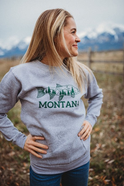 Montana Trout Unisex Crew