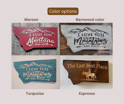 The Mountains are calling sign - Made to order