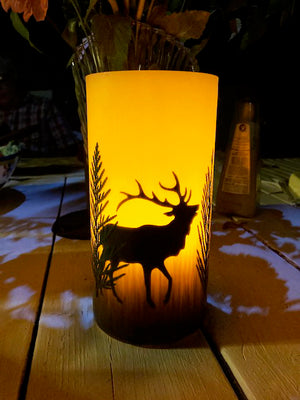 Elk Flameless Candle with Timer