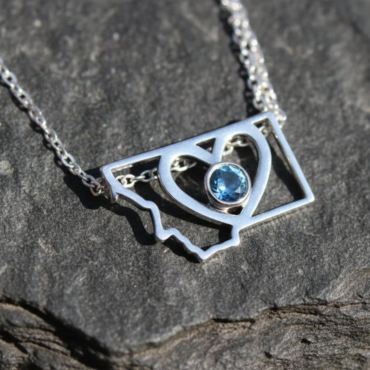 Love Montana Sapphire Pendant