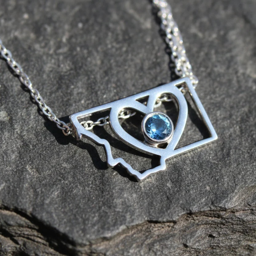 Love Montana Sapphire Pendant
