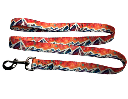 "Spanish Peaks" Dog Collar & Leash