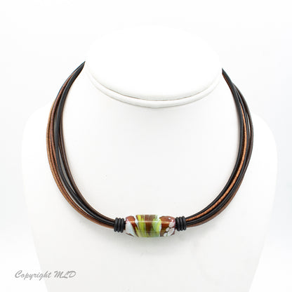 Aspen Leather Necklace