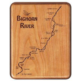 MT Made Walnut Fly Box (choice of river)