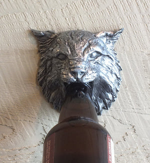 Bobcat Beer Bottle Opener