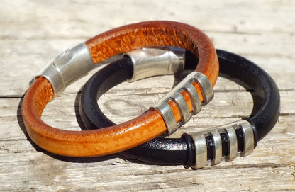 Grizzly Leather Bracelet