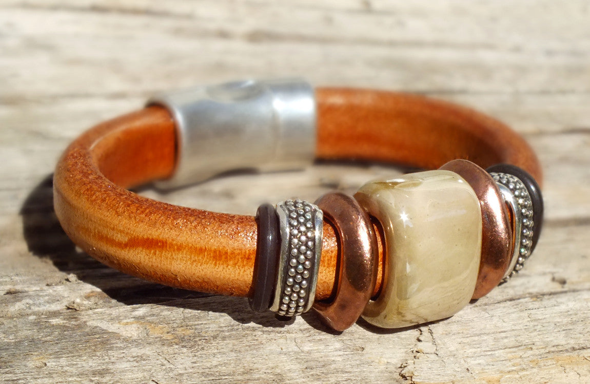 Palomino Leather Bracelet