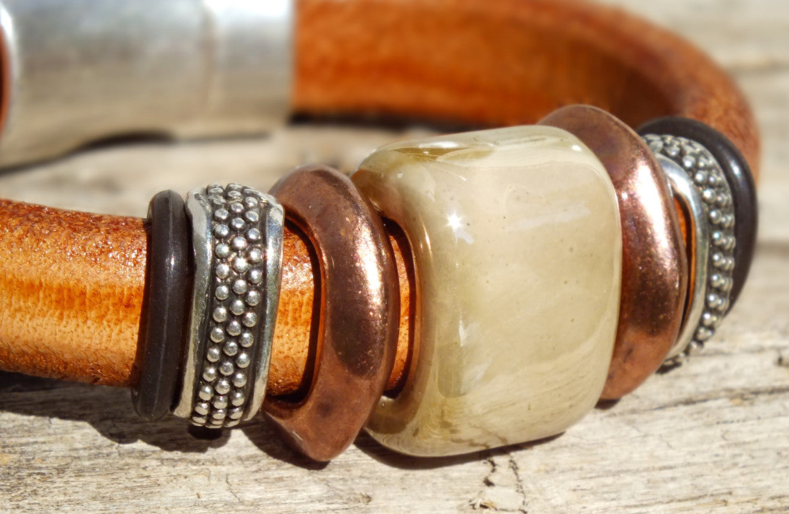 Palomino Leather Bracelet