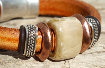 Palomino Leather Bracelet