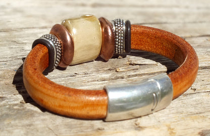 Palomino Leather Bracelet