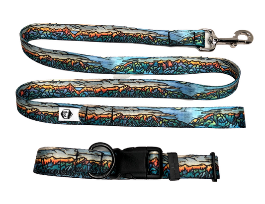 "Bridger" Dog Collar & Leash