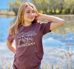Montana Bear Unisex Tee