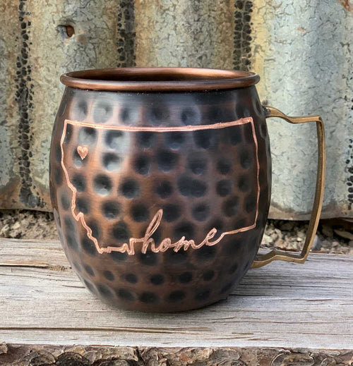 Montana Home Copper Mug (choose location)
