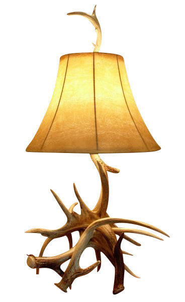 Whitetail Deer Antler Table Lamp