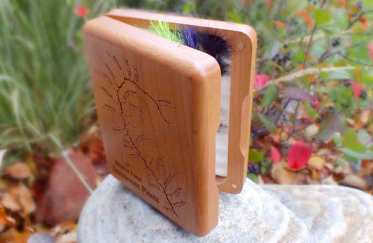 Cherry Fly Fishing Tackle Box