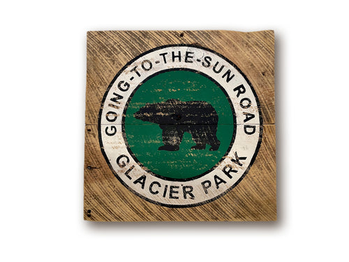 Going to the Sun Road Rustic Sign