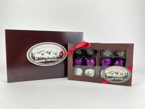 Huckleberry Chocolate Gift Box [choose 12 or 24]