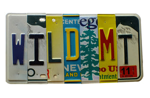 Wild MT License Plate Art