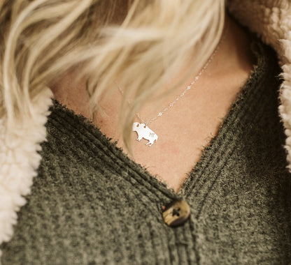 Montana Buffalo Necklace