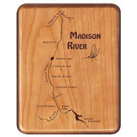 Walnut Fly Box - Distinctly Montana - 28