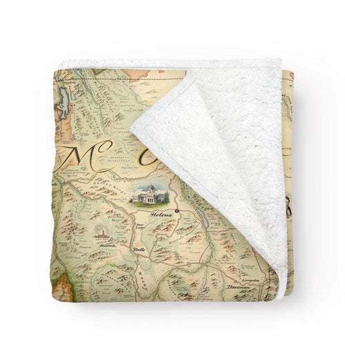 Montana Soft Fleece Map